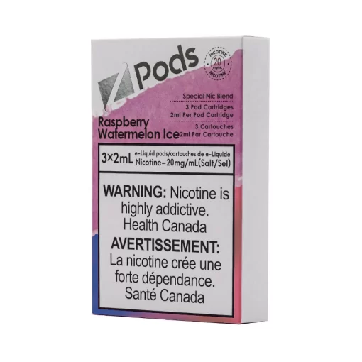 ZPods Raspberry Watermelon Ice (20mg/mL)
