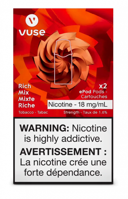 VUSE ePod Rich Mix (18mg/mL) (2pk)