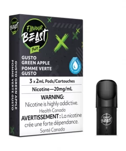 Flavour Beast Gusto Green Apple Pods (20mg/mL)
