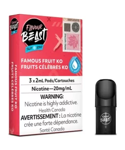 Flavour Beast Famous Fruit KO Iced Pods (20mg/mL)