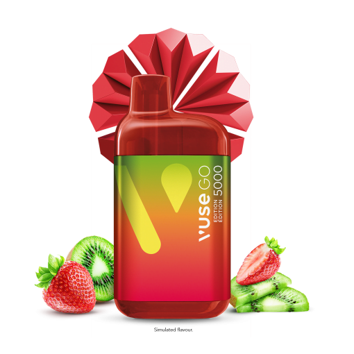 VUSE GO Edition 5000 - Strawberry Kiwi (20mg/mL) - Image 2