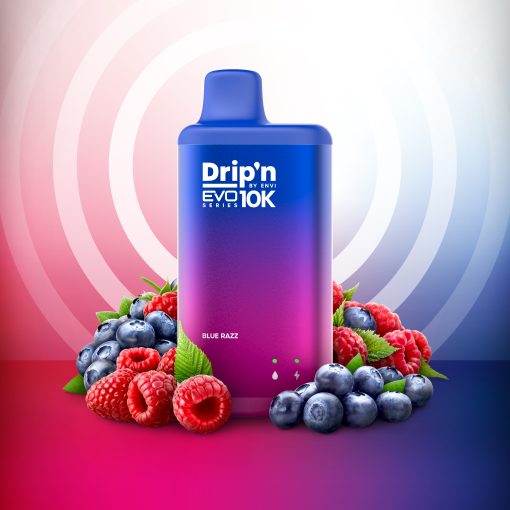 Drip'n EVO 10K - Blue Razz (20mg/mL) - Image 2