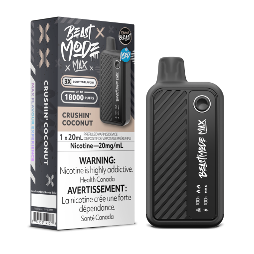 Beast Mode Max 18K Puffs- Crushin' Coconut (20mg/mL)