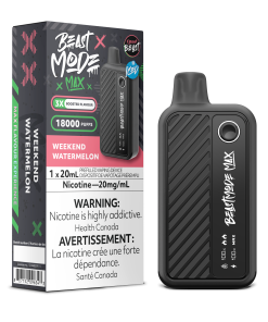 Beast Mode Max 18K Puffs- Weekend Watermelon (20mg/mL)