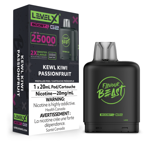 Level X FB G2 Boost - Kewl Kiwi Passionfruit