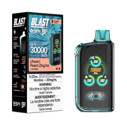 Drip'n Fasta Blast 30K - Peach Zing Ice