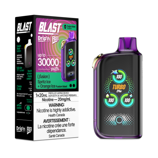 Drip'n Fasta Blast 30K - Spritz Ice + Orange Ice