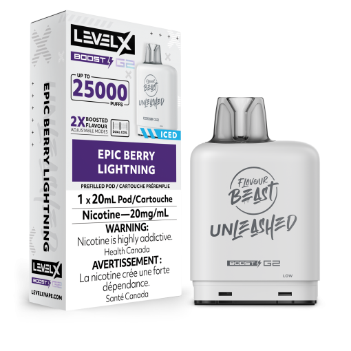 Level X FB Unleashed G2 Boost - Epic Berry Lightning