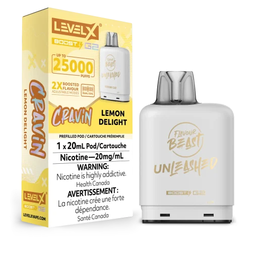 Level X FB Unleashed G2 Boost - Cravin Lemon Delight