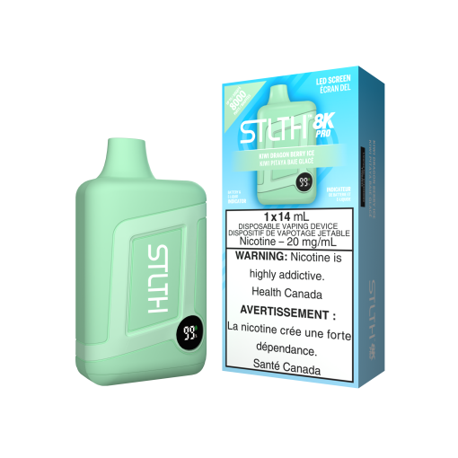 STLTH 8K PRO - Kiwi Dragon Berry Ice