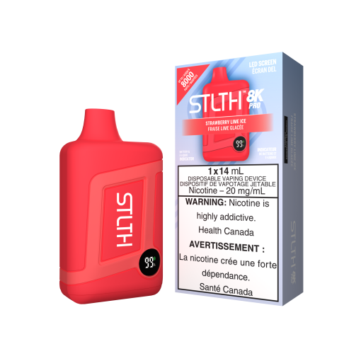 STLTH 8K PRO - Strawberry Lime Ice