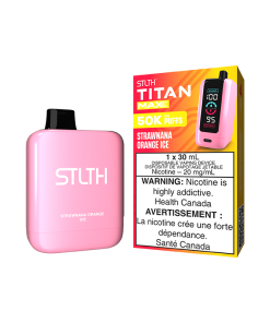 STLTH TITAN MAX 50K - Strawberry Orange Ice